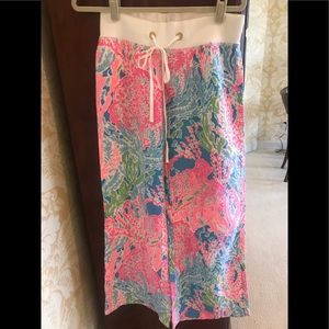 Lily Pulitzer Linen Drawstring pants